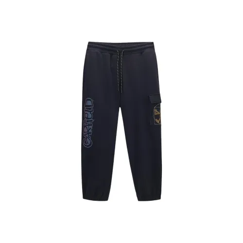 FUN X Garfield Casual Pants Unisex Black