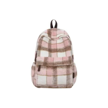 Alcohol Dragon Woolen & Net Backpack Women's Multicolor