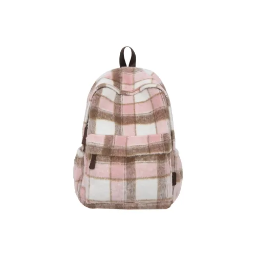 Alcohol Dragon Woolen & Net Backpack Women's Multicolor