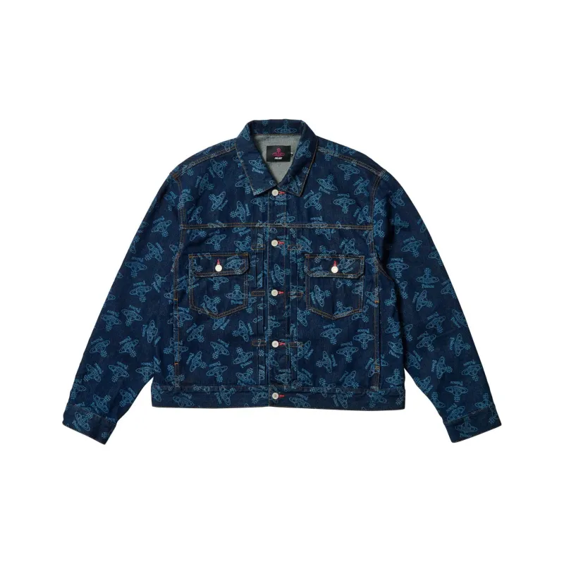 PALACE X Vivienne Westwood Denim Jacket-0