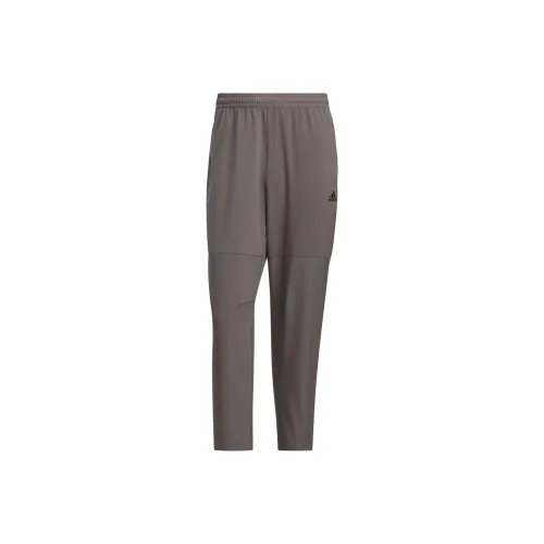 adidas mujer Aeroready Must Have Pants Woven Sweatpants Men's Charcoal Gray
