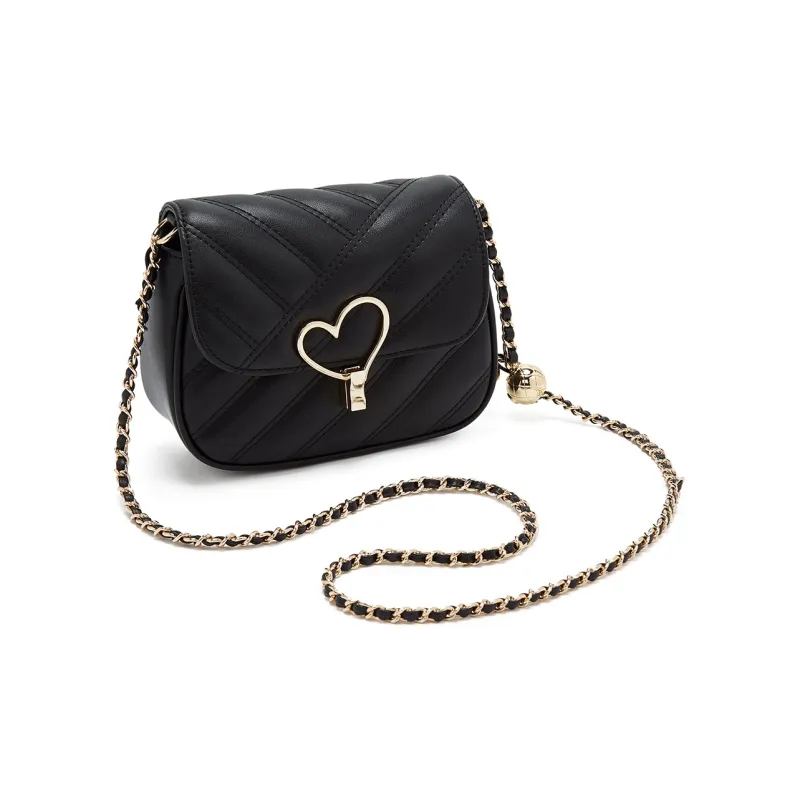 Old Man's Head Synthetic Leather Shoulder Bag, Crossbody Bag Women's White/Black-6