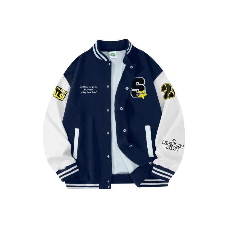 SPONGEBOB SQUAREPANTS Baseball Jacket Unisex-3