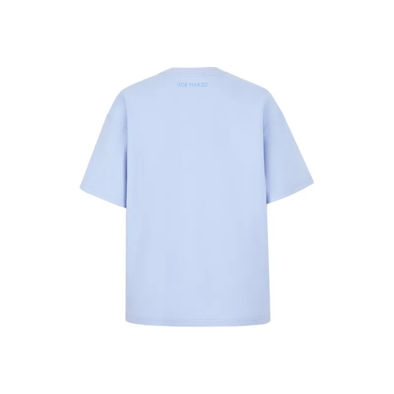 13 DEMARZO SS25 Spring Summer Drop Shoulder Sleeve T Shirt Women's-5