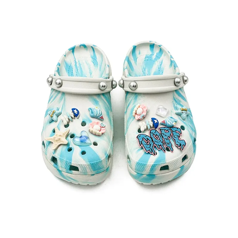 OUBT Summer Ocean Baby Clogs Women's Ink Blue-2