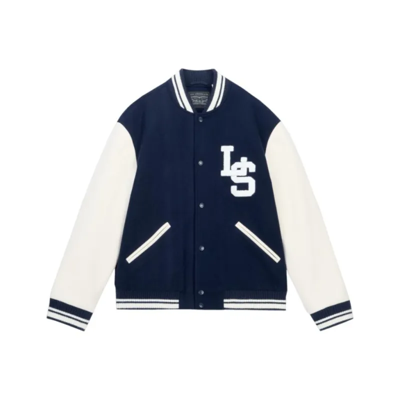 Levi's Baseball Jacket Unisex Blue-0
