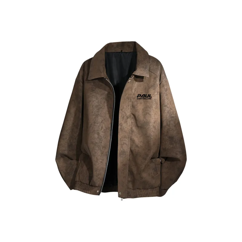 PAUL COSTELLOE Leather Jacket Unisex-14
