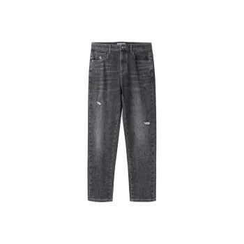 HLA Jeans Men Black Denim Gradient Medium 55