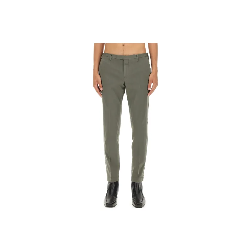 PT Pantaloni Torino Casual Pants Men's Green-0
