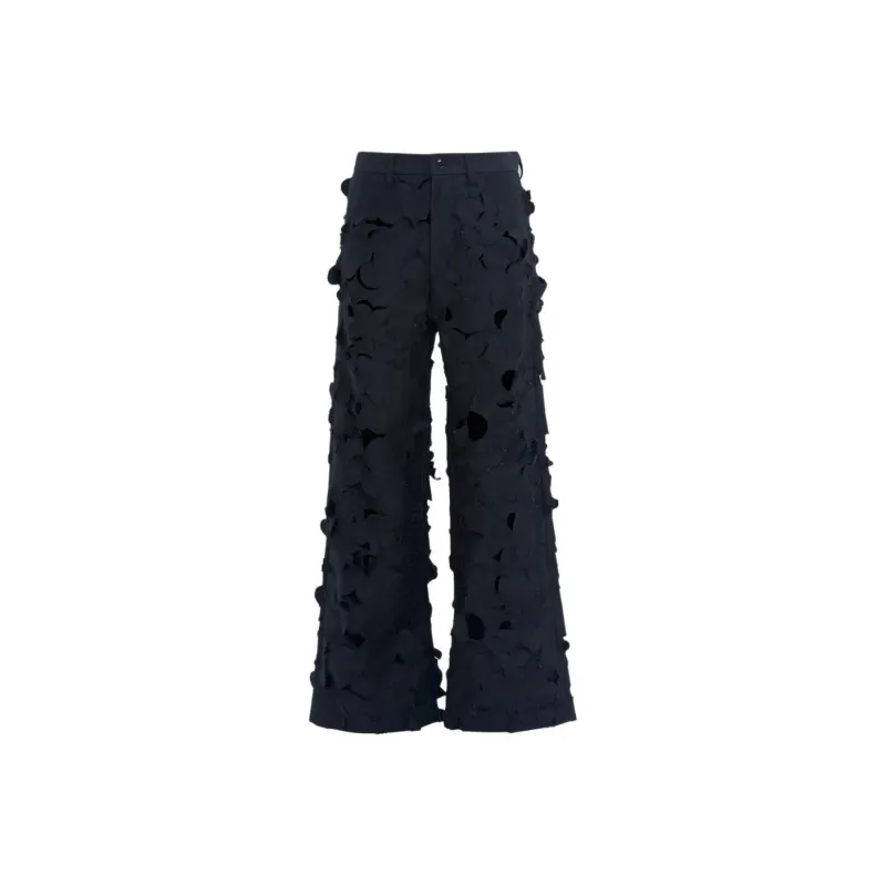 MARNI Circle Laser Cut Trousers-0