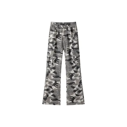 HELEH Jeans Unisex Camouflage