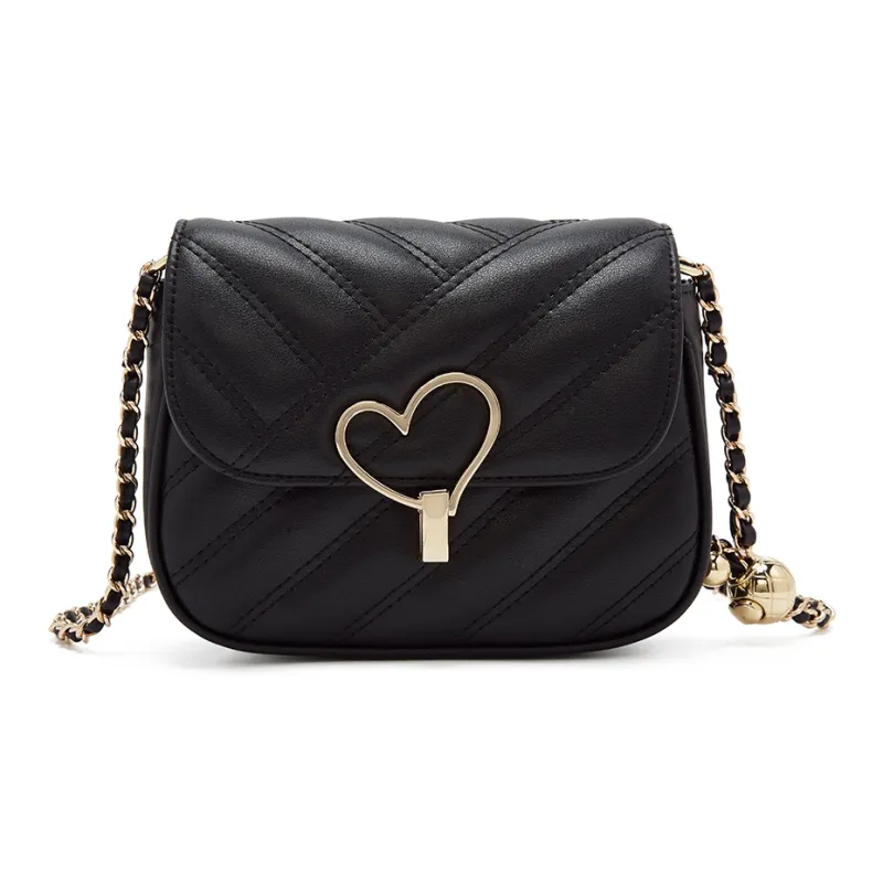 Old Man's Head Synthetic Leather Shoulder Bag, Crossbody Bag Women's White/Black-1