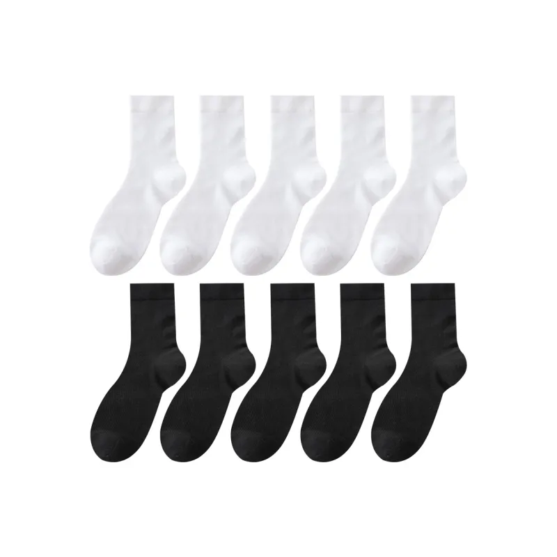 Cotton Gene Mid Calf Socks Men's Combo Set-14