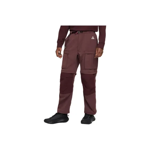 Nike ACG FW24 Smith Summit Cargo Pants Men's Dark Red/Black/Laser Fuchsia/Summit White