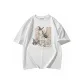 White-Short-Sleeved-Butterfly Bamboo