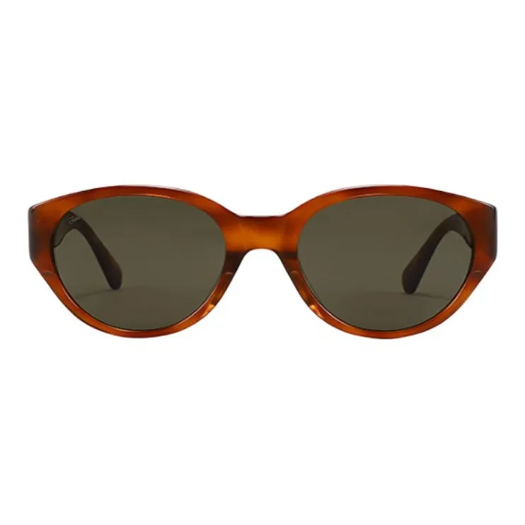 Fakeme Plate Frame Cat Eye Sunglasses Unisex Multicolor-2