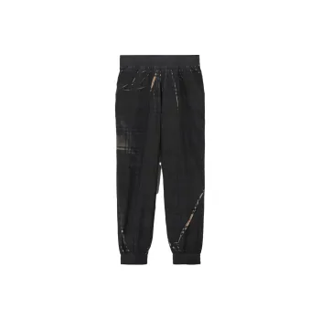 Burberry Sliced Check Jogging Pants