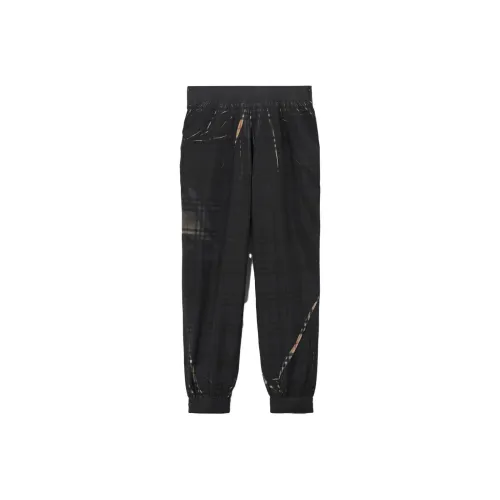 Burberry Sliced Check Jogging Pants