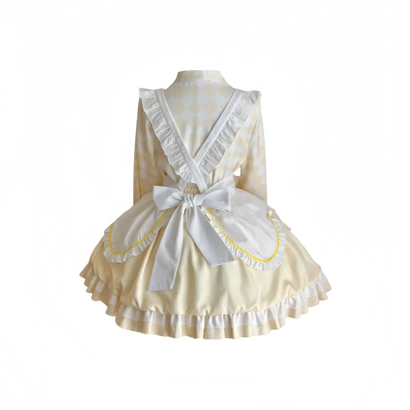 OUTDOORPRINCE Lolita Fashion Women's Yellow-1