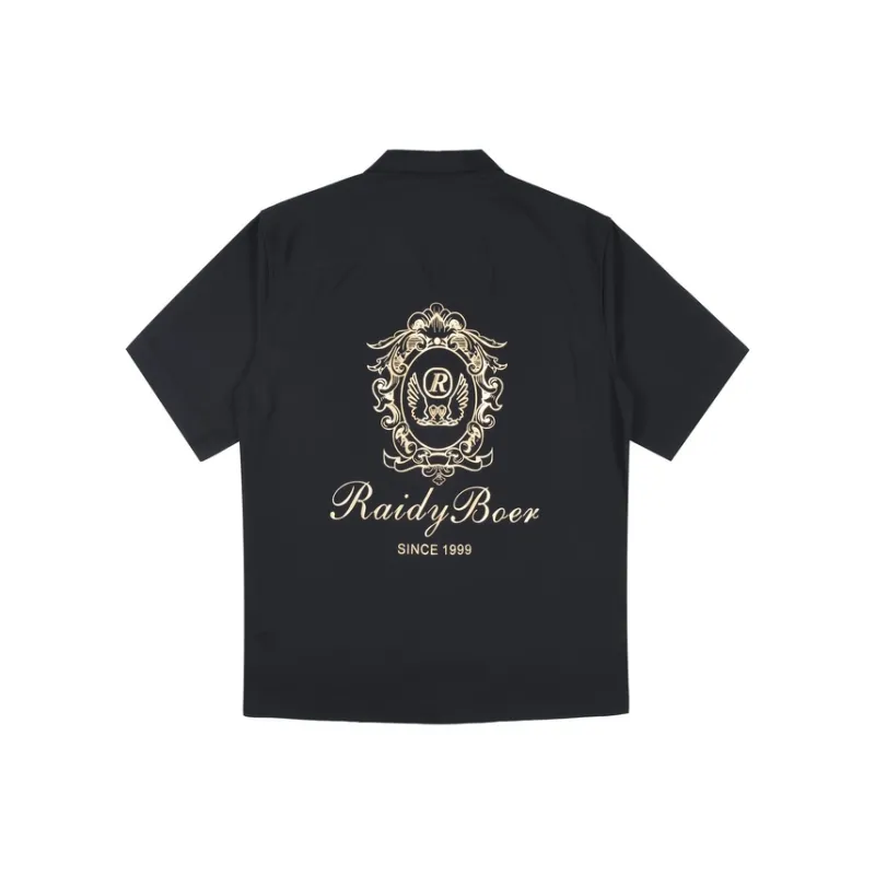 Raidy Boer 2025 Summer Shirt Men's Black-1