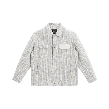 PEACEBIRD MEN Jackets Coats Men's Light Gray