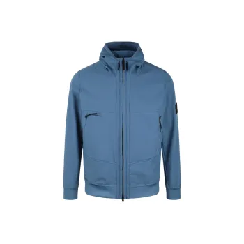 STONE ISLAND Zip Up Hooded Jacket