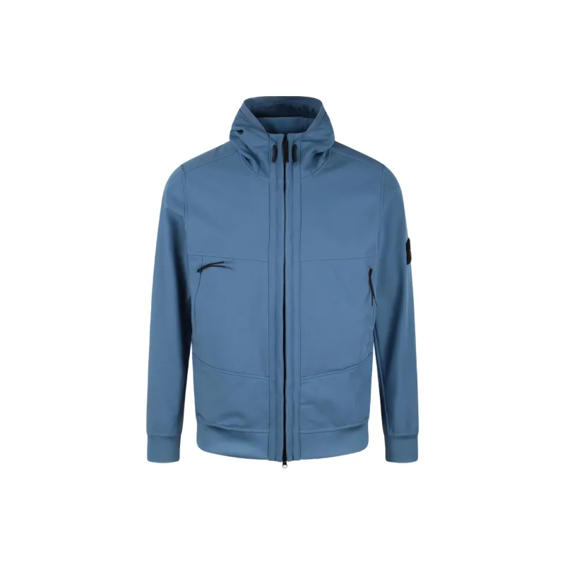 STONE ISLAND Zip Up Hooded Jacket-0