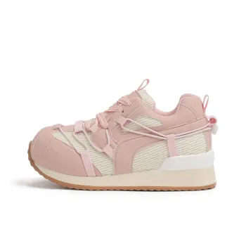 IHBOZ Slip Resistant, Abrasion Resistant, Breathable Low Top Casual Shoes Women's Pink