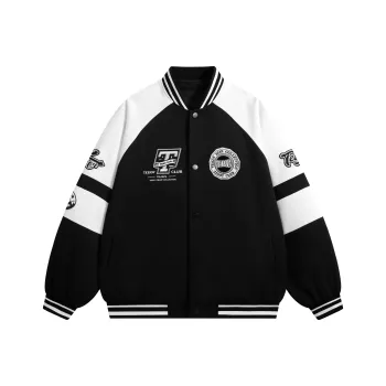 Teddy Bear Collection TEDDY College Series Baseball Jacket Coat Unisex