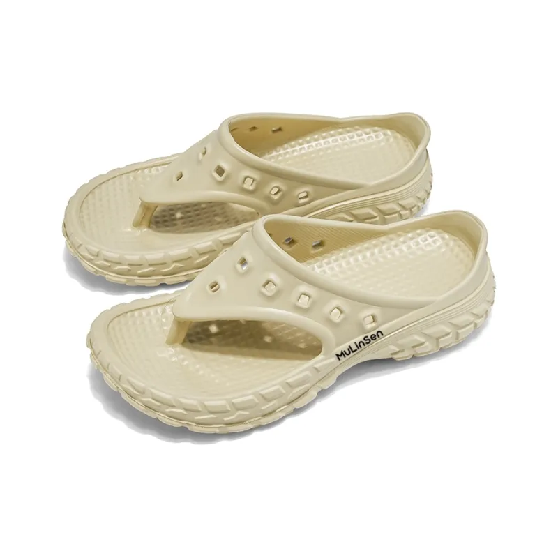 Mulinsen Odor Resistant Slip Resistant Flip Flops Men's-9