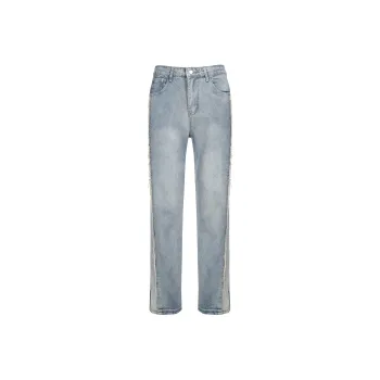 YearnObtainRainbow Jeans Unisex Light Blue