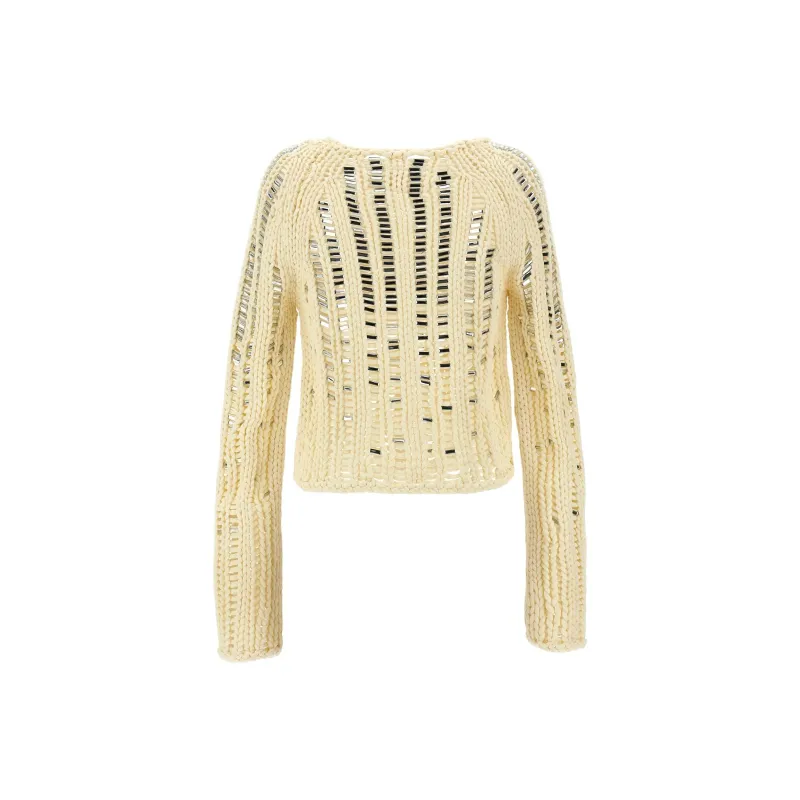 ERMANNO SCERVINO Sequin embellished Sweater-1