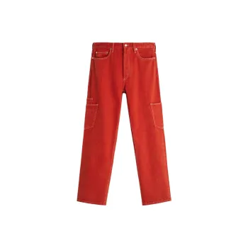 ZARA Jeans Men Coral