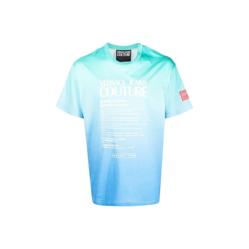 VERSACE JEANS COUTURE SS22 T Shirt Men's Blue-0