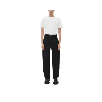 Bottega Veneta FW22 Casual Pants Men's Black