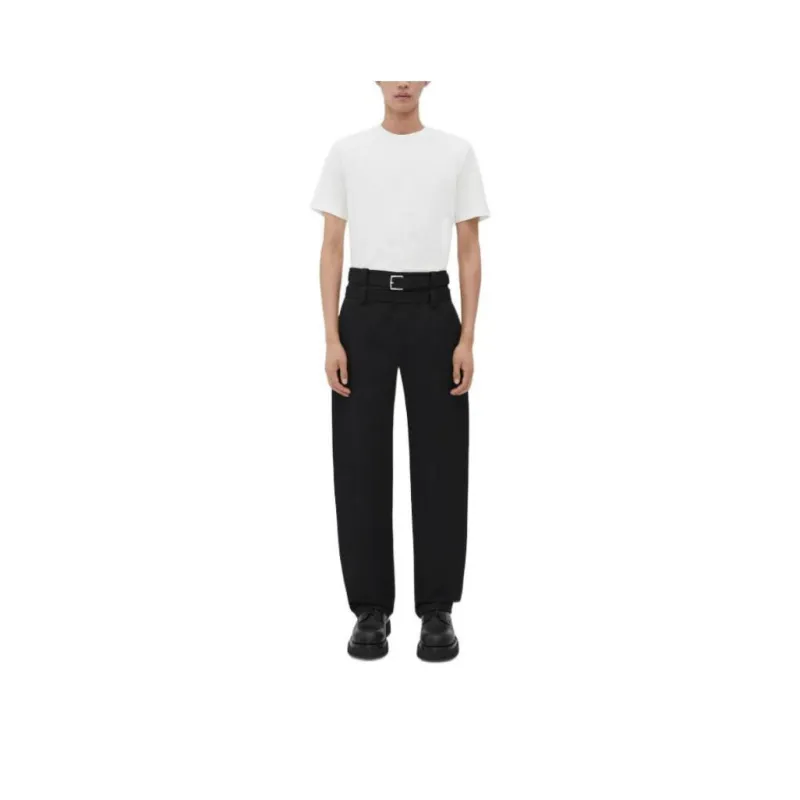 Bottega Veneta FW22 Casual Pants Men's Black-0