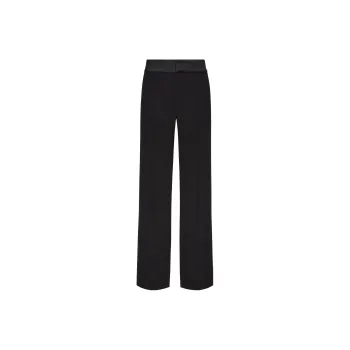 Valentino High Waist Straight Leg Trousers