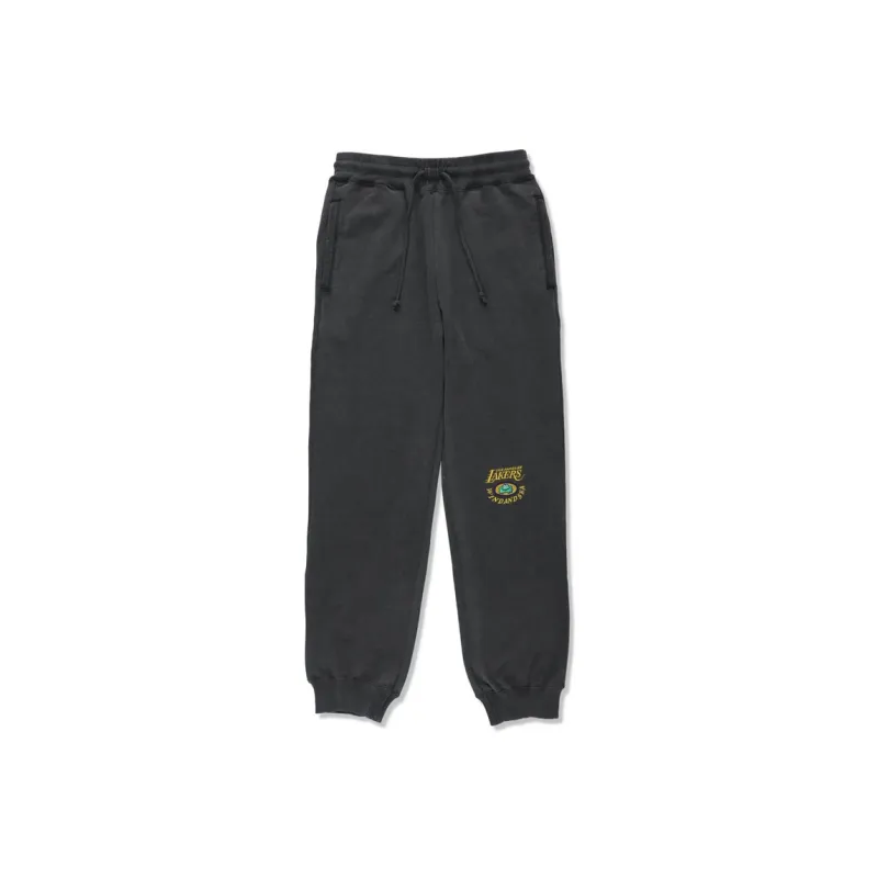 Nba X WIND AND SEA NBA X PARAPPA THE RAPPER Collaboration Knitted Sweatpants Unisex Black-0