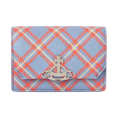 Vivienne Westwood Plaid Wallet Women's Multicolor