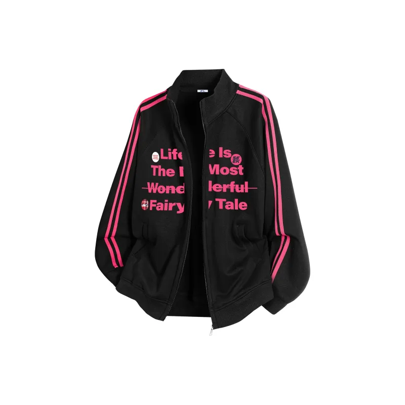 Warrior Huichao Open-Ended Smile Collection Baseball Jacket Unisex-10