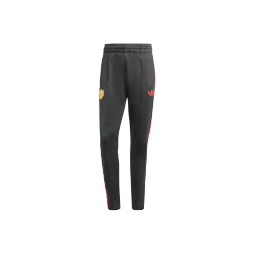 Adidas x Stone Roses Manchester United Knitted Sweatpants Men's Black