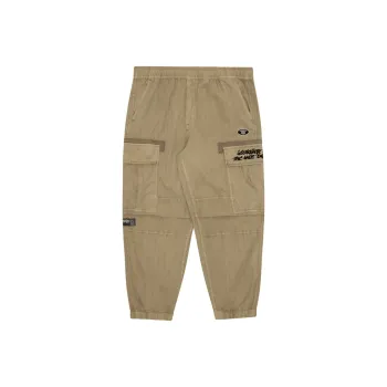 Aape Logo appliqué Tapered Cargo Trousers