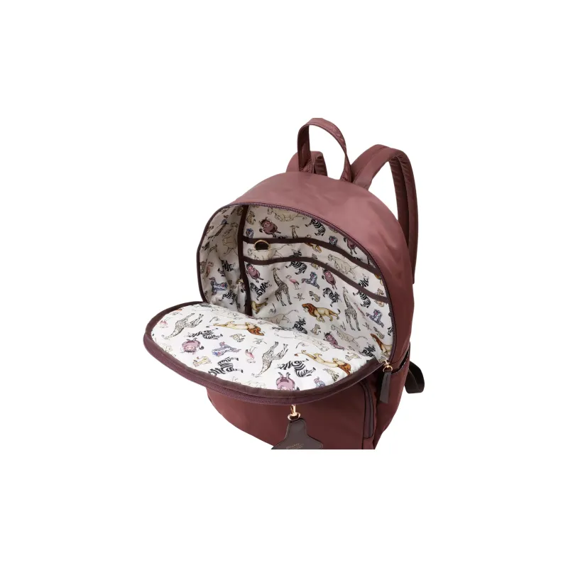 Disney Polyester Backpack Unisex Red-3