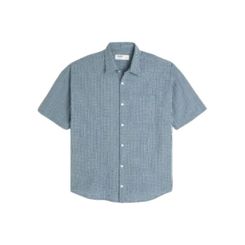 Hollister Shirts Men Blue