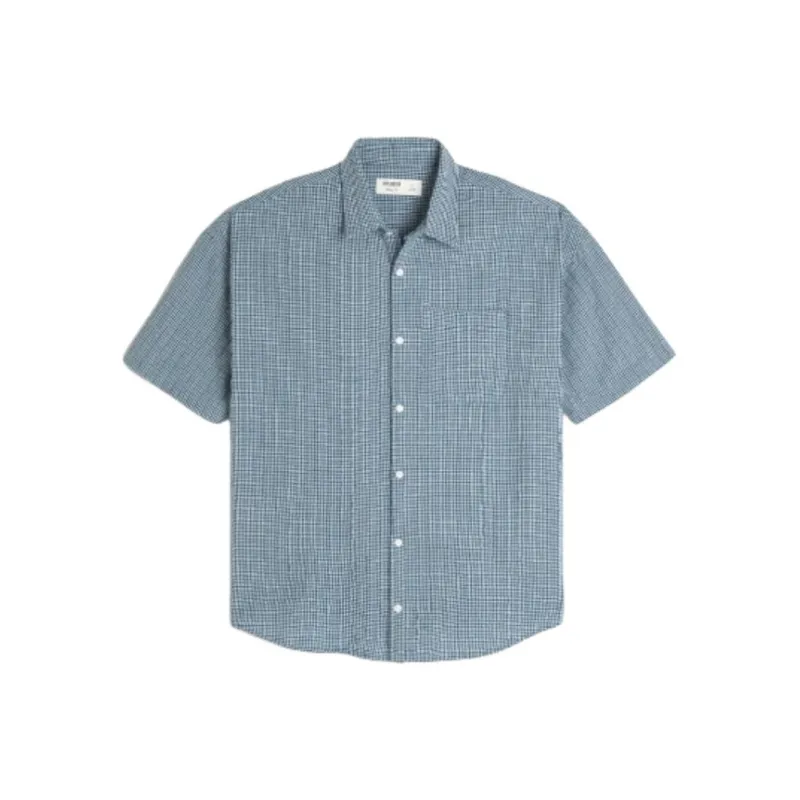 Hollister Shirts Men Blue-0