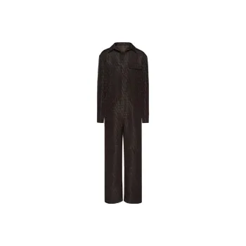 Valentino SS23 Body Suit Pants Men's Dark Coffee