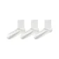 [3 Pack/10A Antibacterial Mulberry Silk]3 Pack White
