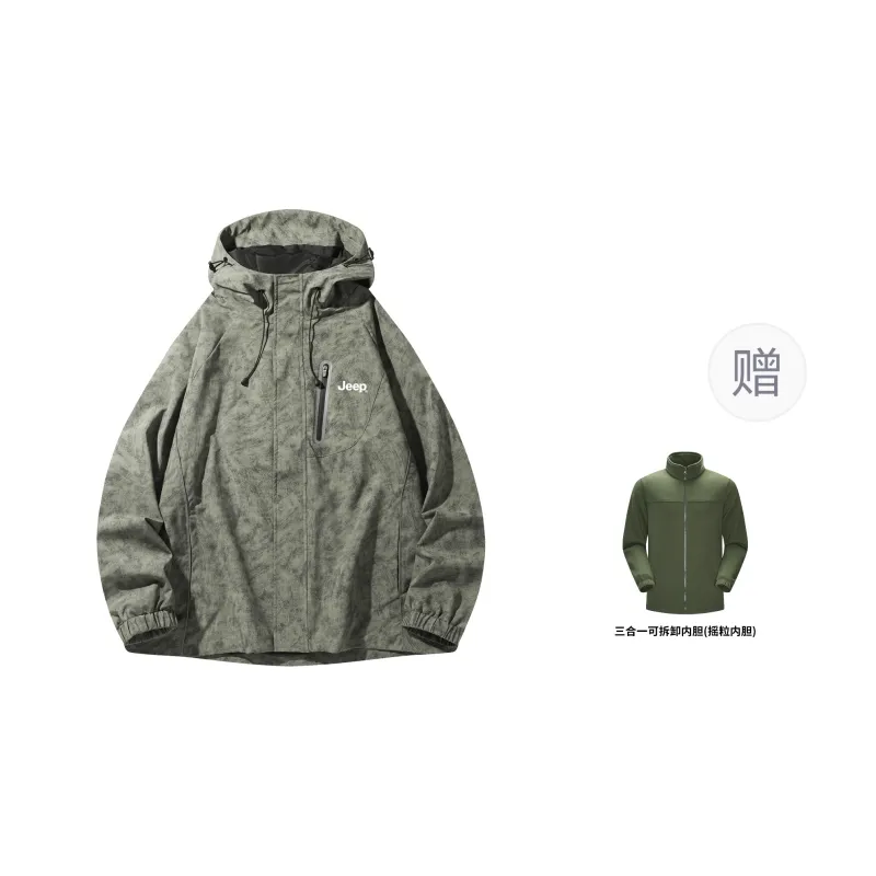 Jeep Trench Coats Unisex-39