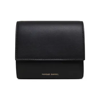 MANSUR GAVRIEL Leather Wallet Women's Black