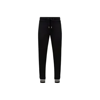 Moncler Casual Pants Men's Black